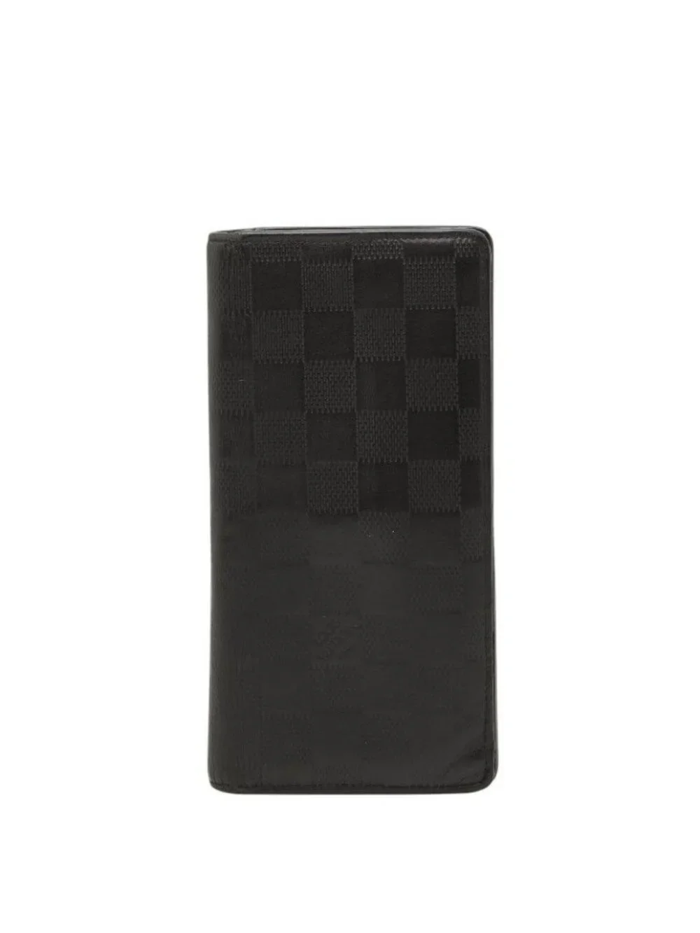 Louis Vuitton Damier Infini Portefeuille Brazza Wallet Onyx Black Leather